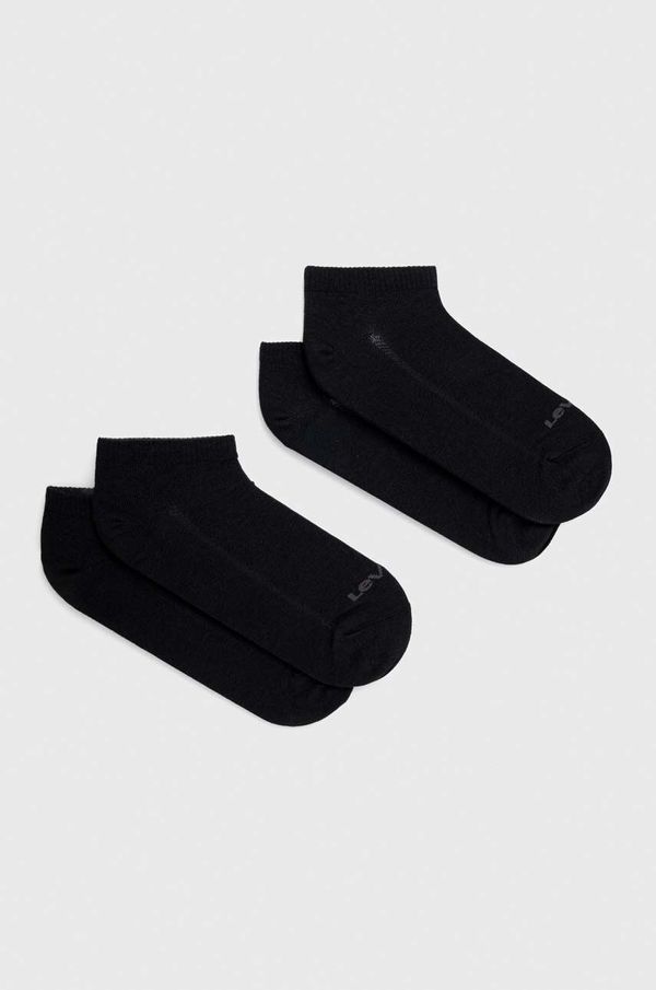 Levi's Čarape Levi's 2-pack boja: crna