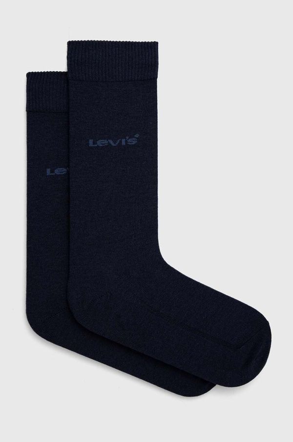 Levi's Čarape Levi's 2-pack boja: tamno plava