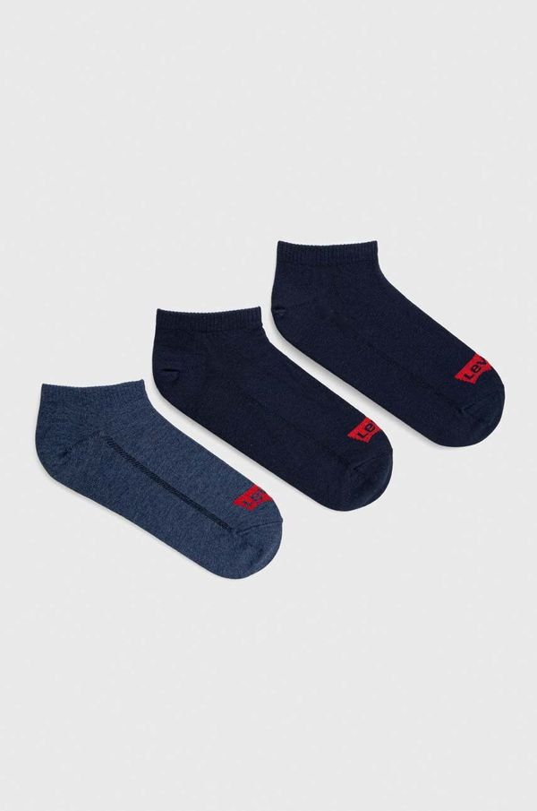 Levi's Čarape Levi's 3-pack boja: tamno plava