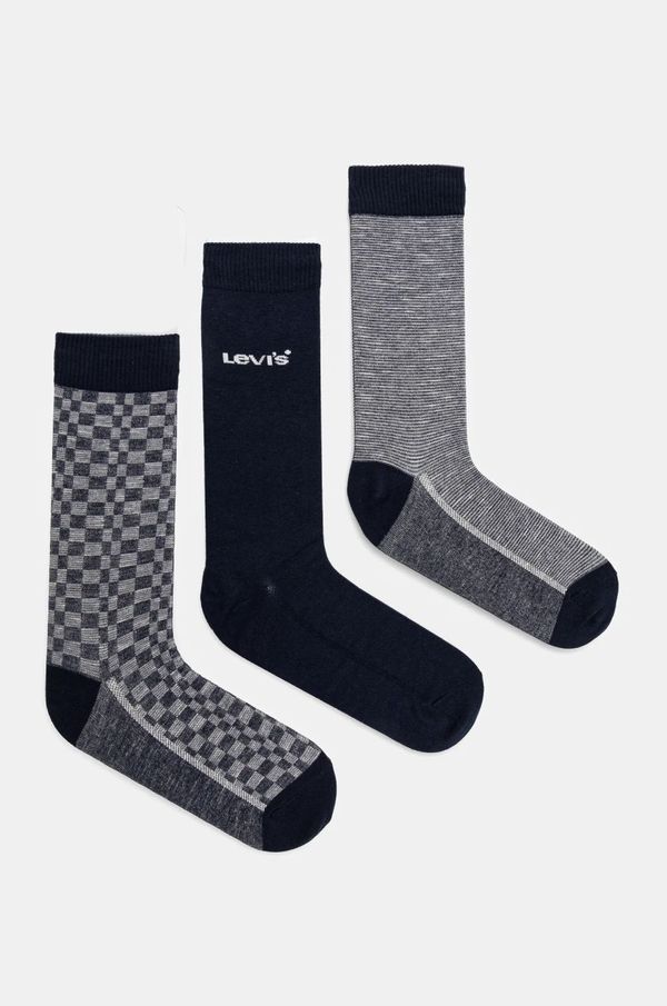 Levi's Čarape Levi's 4-pack boja: tamno plava, 37157-1167