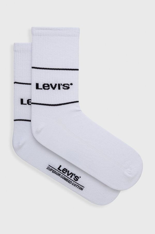 Levi's Čarape Levi's boja: bijela