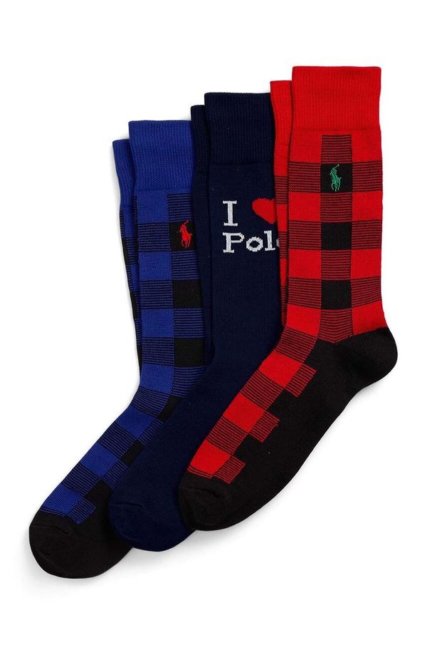 Polo Ralph Lauren Čarape Polo Ralph Lauren 3-pack za muškarce, boja: siva, 449958863