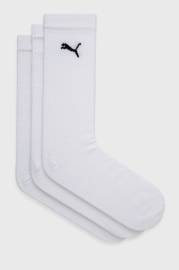 Puma Čarape Puma (3-pack) boja: bijela, 907940
