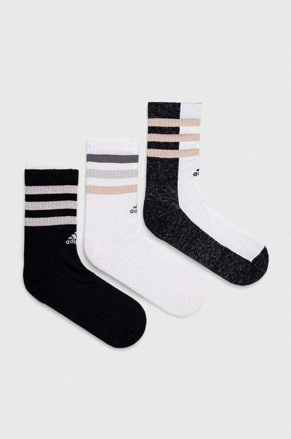adidas Čarape s dodatkom lana adidas 3-pack boja: crna