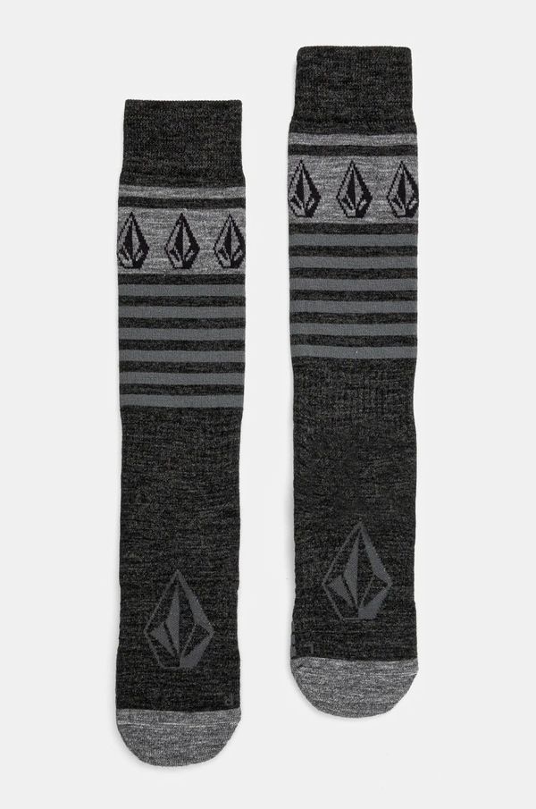 Volcom Čarape s dodatkom vune Volcom boja: siva, K6352501