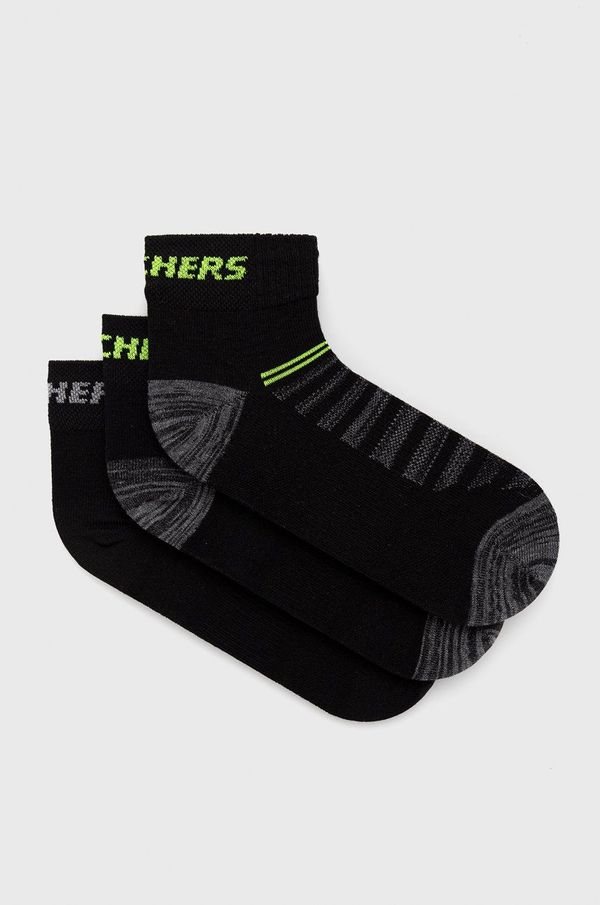 Skechers Čarape Skechers boja: crna