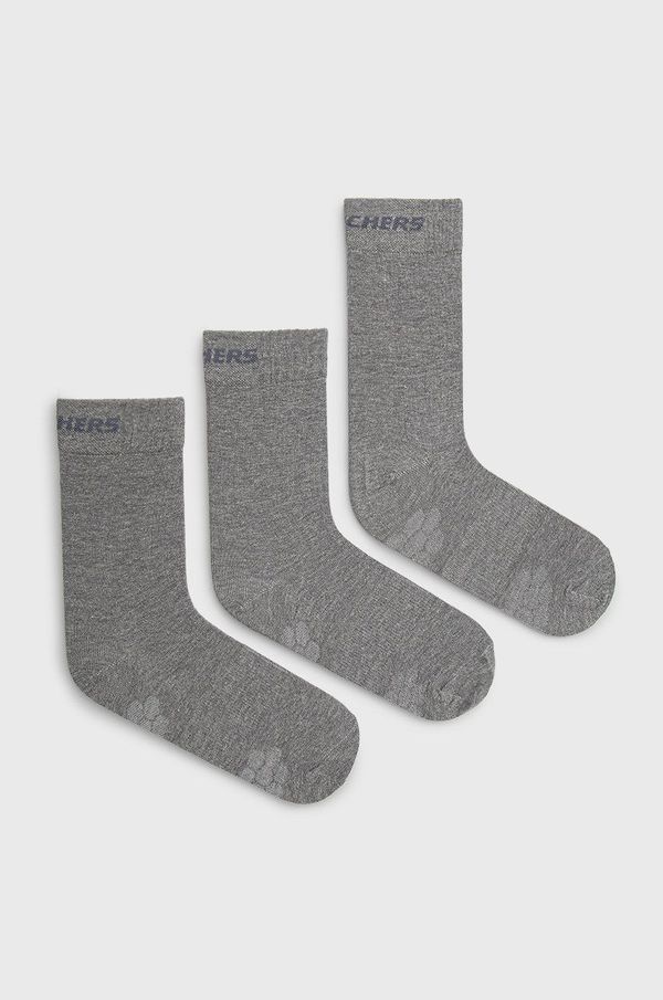Skechers Čarape Skechers boja: siva