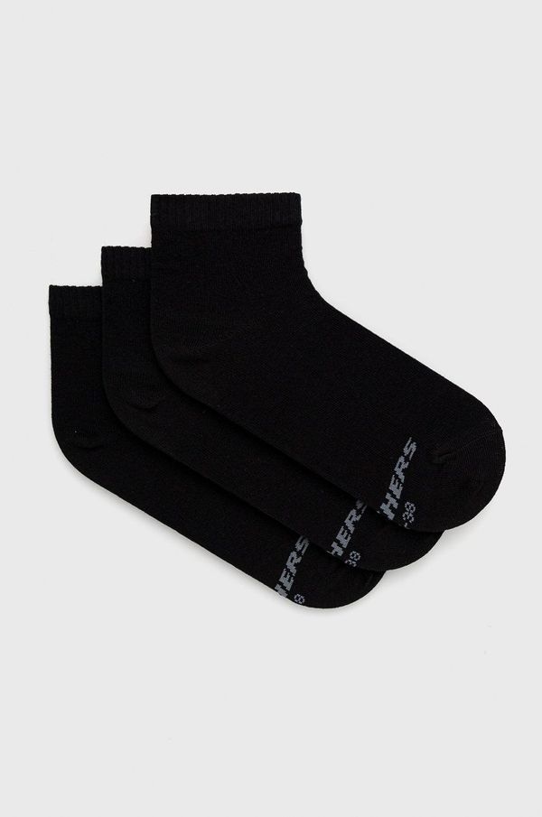 Skechers Čarape Skechers za žene, boja: crna