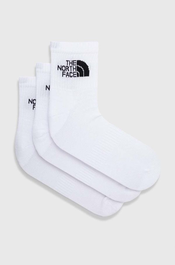 The North Face Čarape The North Face 3-pack za muškarce, boja: bijela