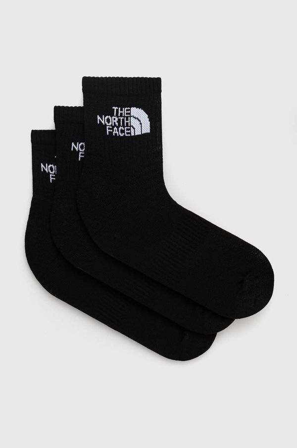 The North Face Čarape The North Face 3-pack za muškarce, boja: crna, NF0A882GJK31