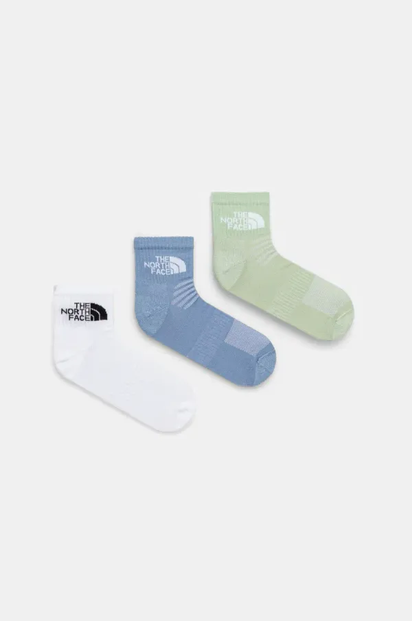 The North Face Čarape The North Face Sport Cush 3-pack za žene, boja: bijela, NF0A882G0OD1
