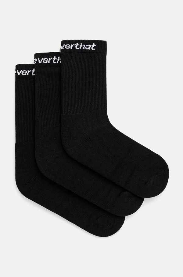 thisisneverthat Čarape thisisneverthat SP-Logo Socks 3-Pack za muškarce, boja: crna, TN241WUNSO01
