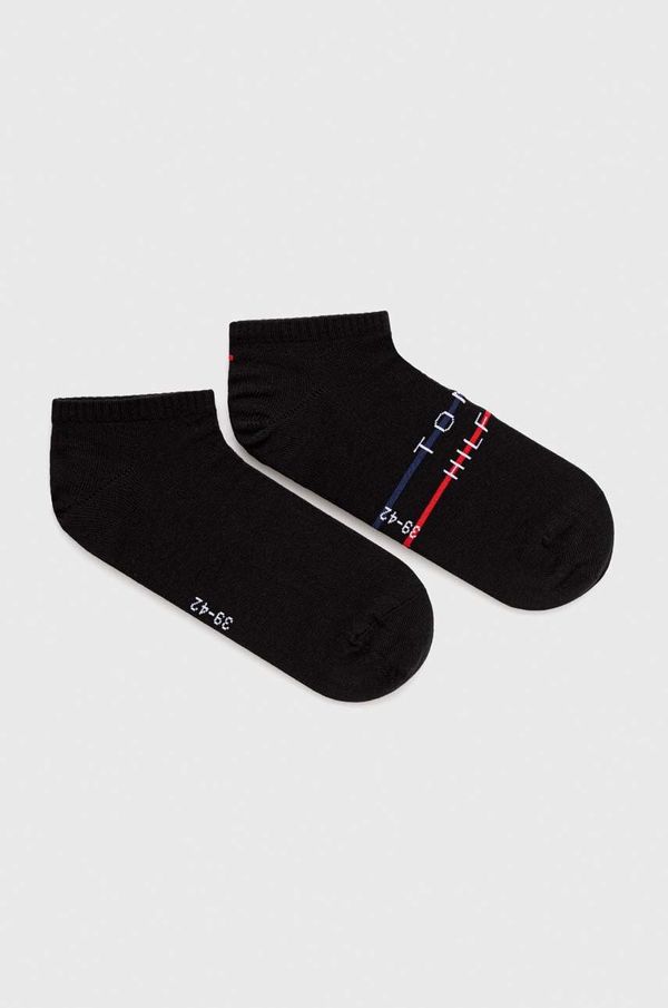 Tommy Hilfiger Čarape Tommy Hilfiger 2-pack za muškarce, boja: crna, 701222188
