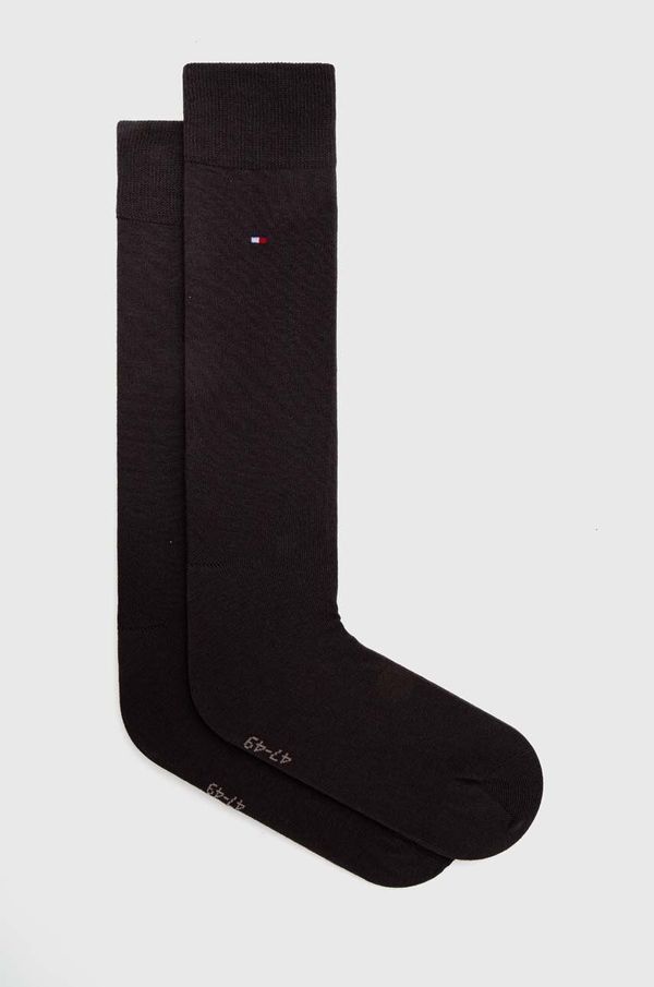 Tommy Hilfiger Čarape Tommy Hilfiger 2-pack za muškarce, boja: siva, 371111937