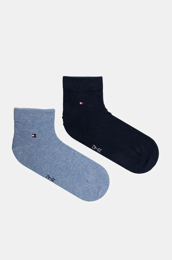 Tommy Hilfiger Čarape Tommy Hilfiger 2-pack za muškarce, boja: tamno plava, 342025001