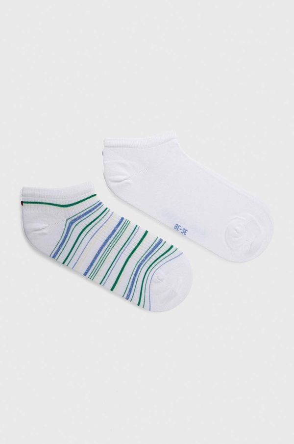 Tommy Hilfiger Čarape Tommy Hilfiger 2-pack za žene, boja: bijela, 701227308