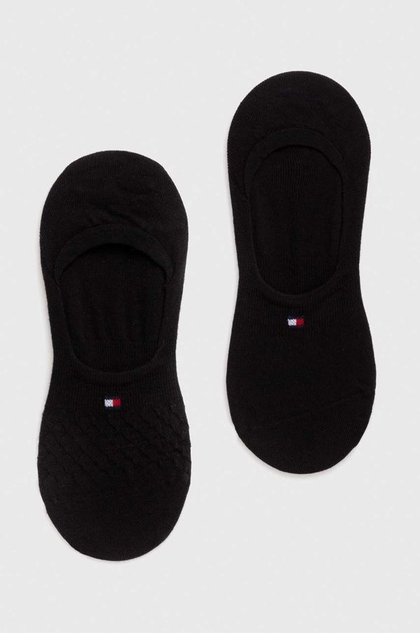 Tommy Hilfiger Čarape Tommy Hilfiger 2-pack za žene, boja: crna