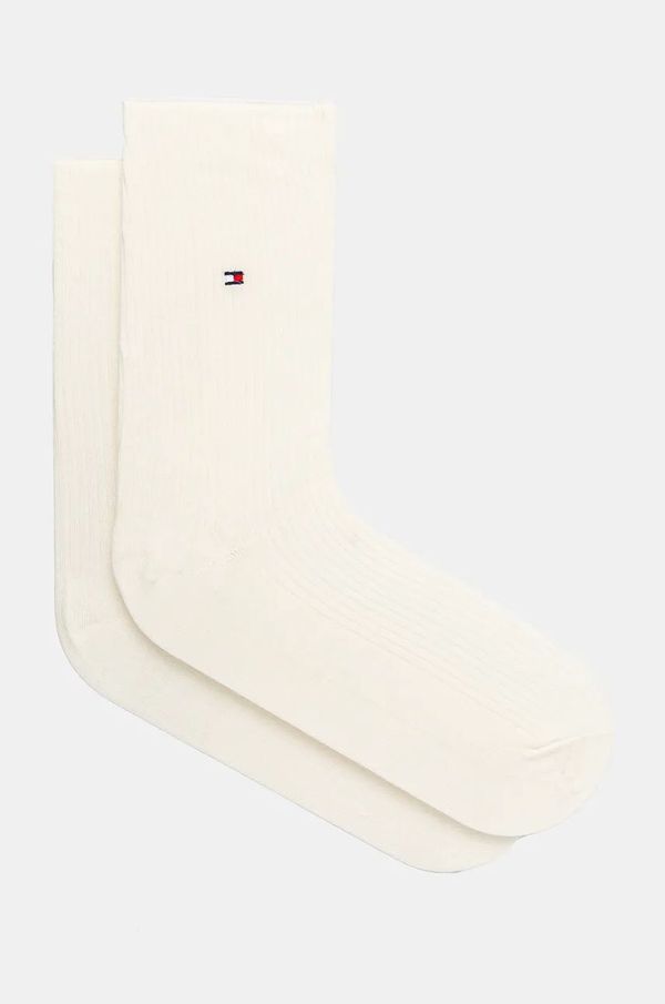 Tommy Hilfiger Čarape Tommy Hilfiger za žene, boja: bež, 701228794