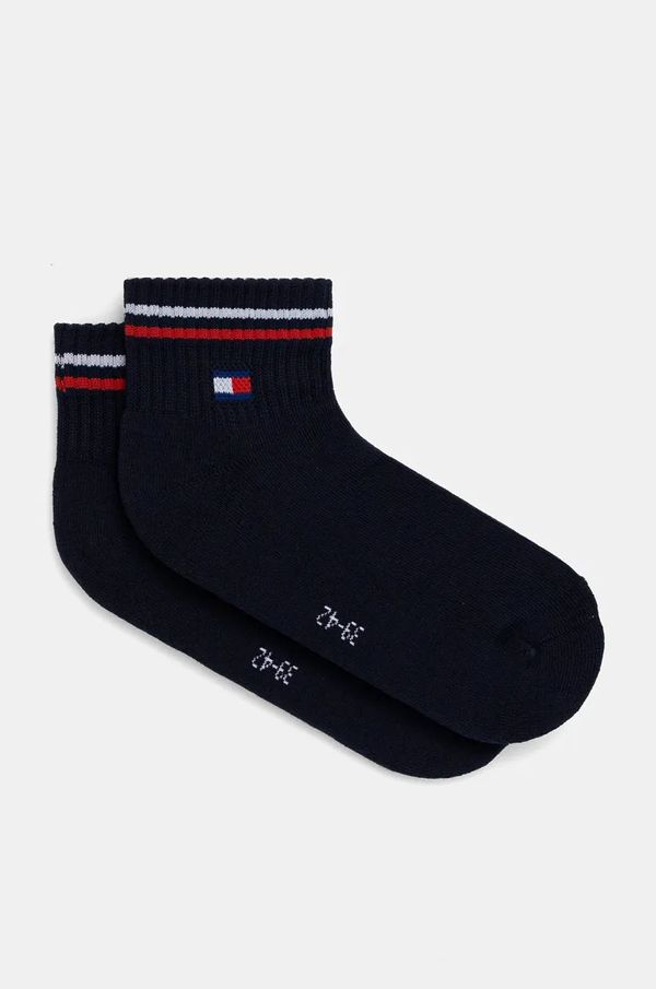 Tommy Jeans Čarape Tommy Jeans 2-pack boja: tamno plava, 701228177