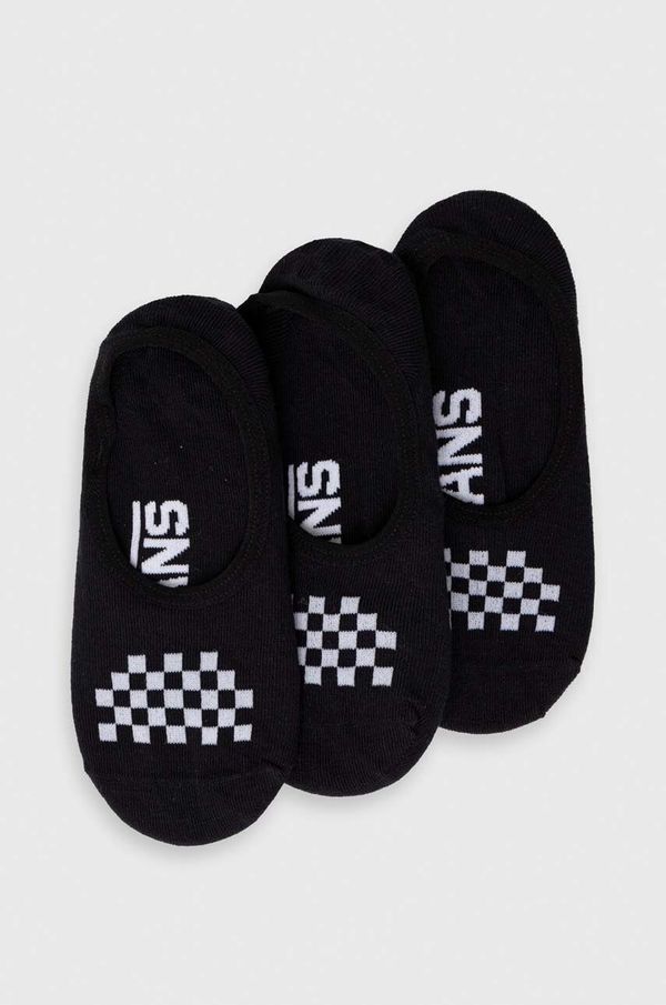 Vans Čarape Vans CLASSIC CANOODLE VN0007BCYB21 3-pack boja: crna