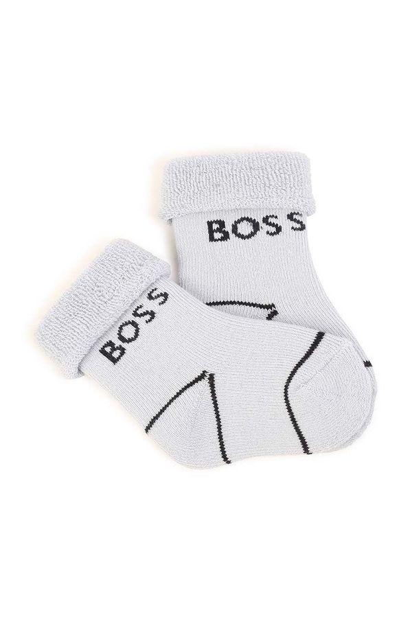 Boss Čarapice za bebe BOSS 2-pack boja: tamno plava