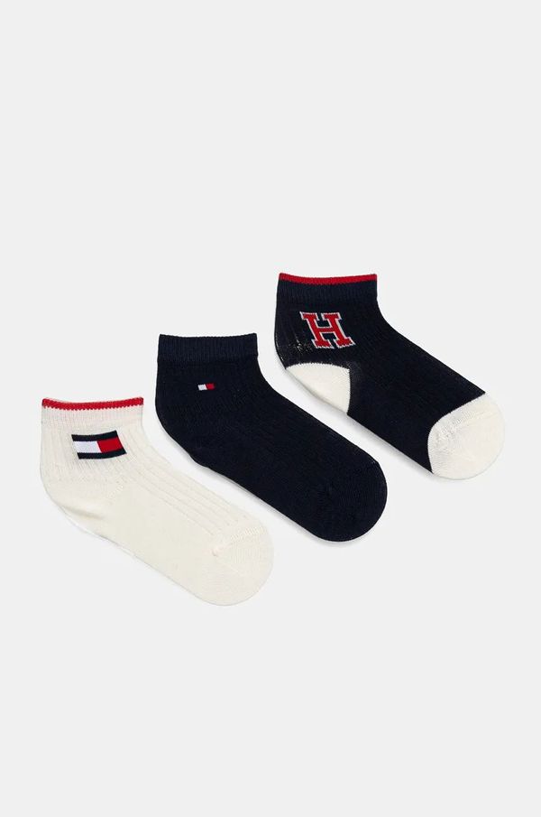 Tommy Hilfiger Čarapice za bebe Tommy Hilfiger 3-pack boja: tamno plava, 701229881