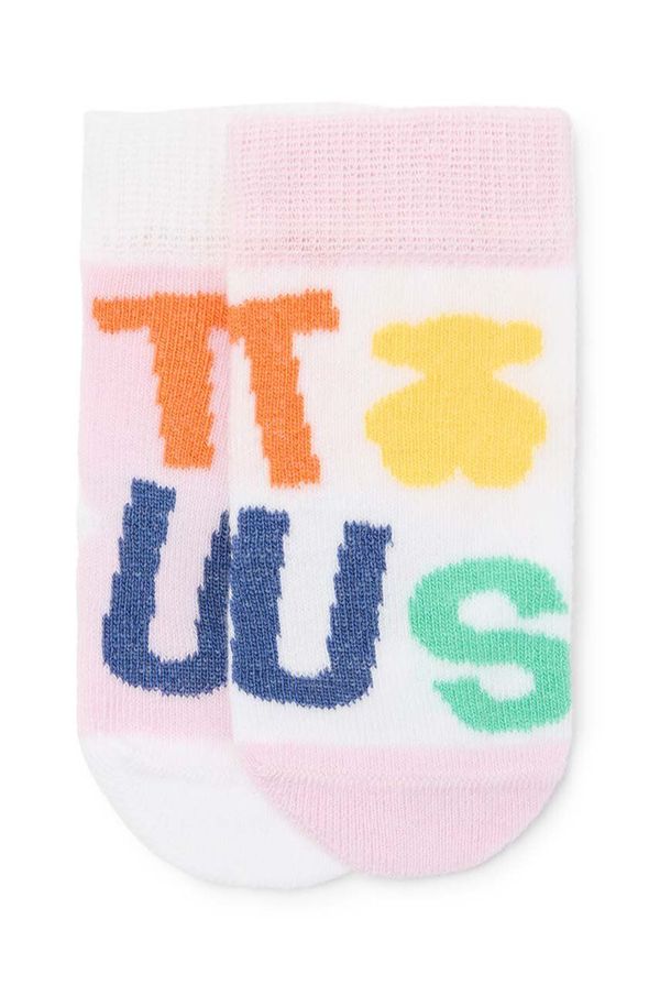 Tous Čarapice za bebe Tous 2-pack boja: ružičasta