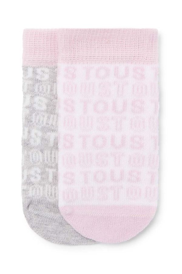 Tous Čarapice za bebe Tous 2-pack boja: ružičasta