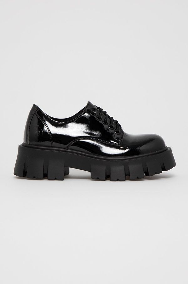 Altercore Cipele Altercore Deidra Vegan Black Patent za žene, boja: crna