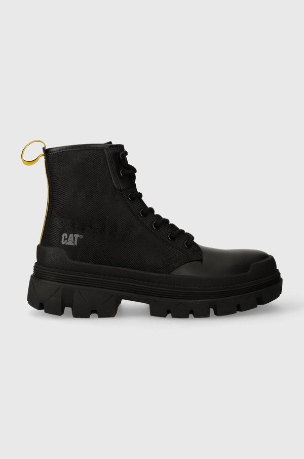 Caterpillar Cipele Caterpillar HARDWEAR HI za žene, boja: crna, ravni potplat, P111327