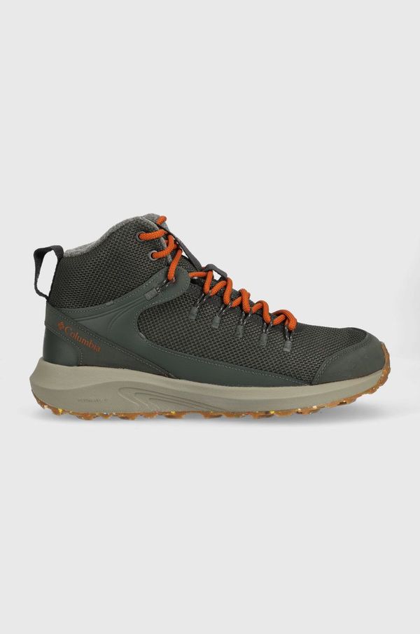 Columbia Cipele Columbia Trailstorm Mid Waterproof za muškarce, boja: siva, s toplom podstavom
