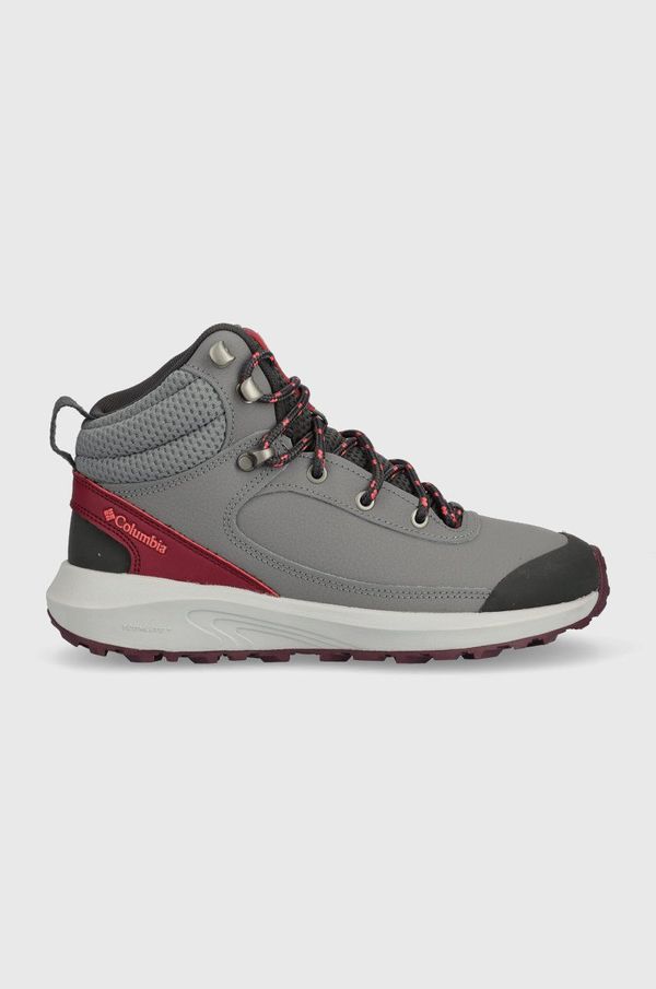 Columbia Cipele Columbia Trailstorm Peak Mid za žene, boja: siva