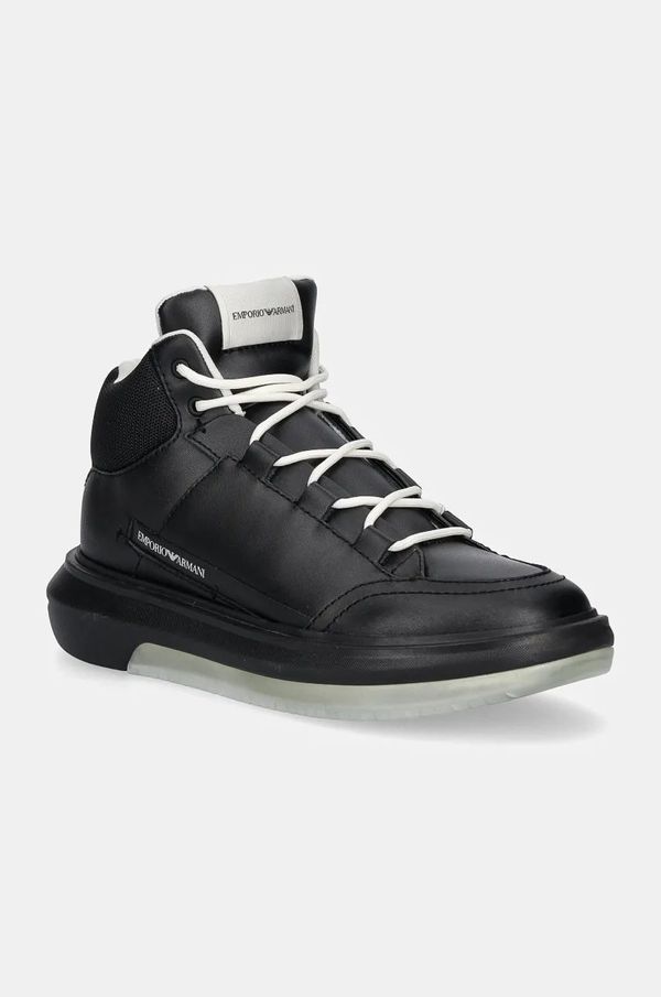 Emporio Armani Cipele Emporio Armani za muškarce, boja: crna, X4Z135 XR201 K001