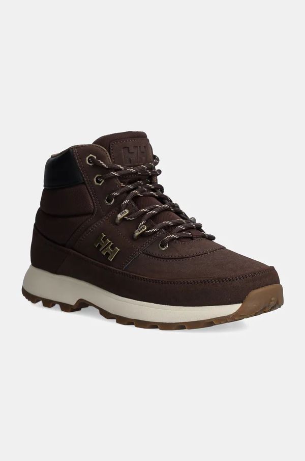 Helly Hansen Cipele Helly Hansen Woodlands 2 za muškarce, boja: smeđa, sa srednje toplom podstavom, 12034