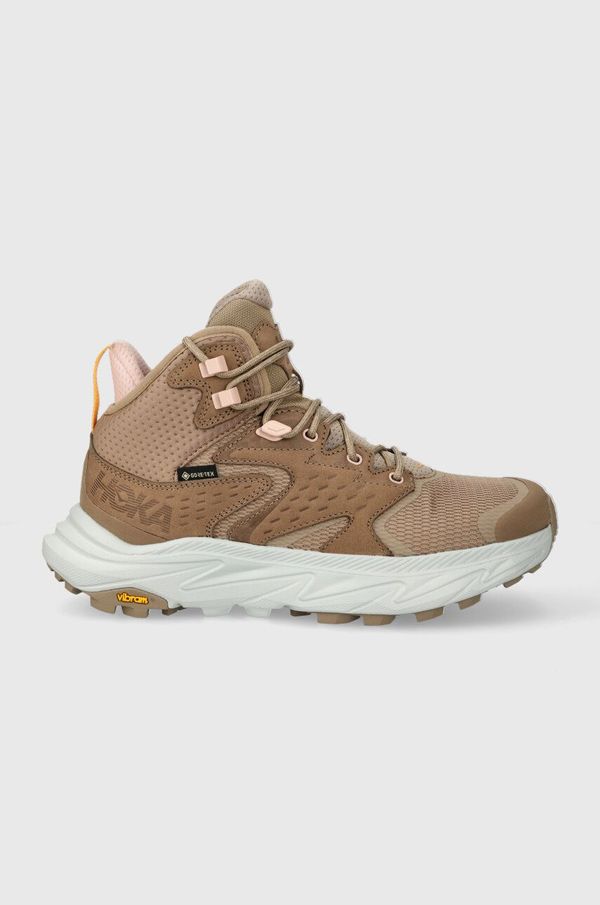 Hoka Cipele Hoka Anacapa 2 Mid GTX za žene, boja: bež