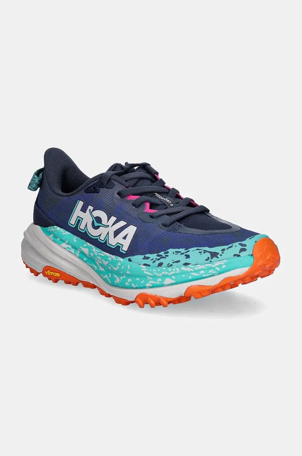 Hoka Cipele Hoka Speedgoat 6 za žene, boja: tamno plava, 1147811