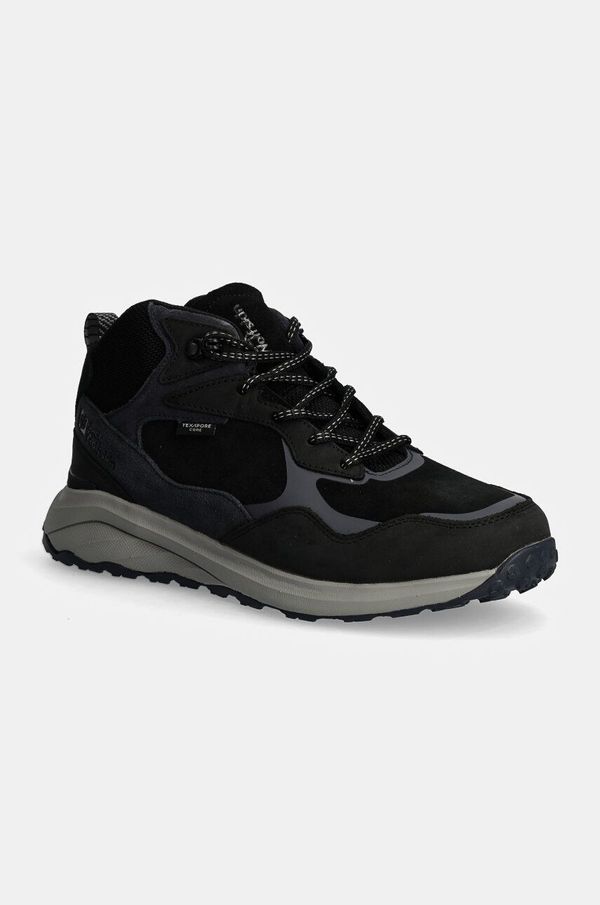 Jack Wolfskin Cipele Jack Wolfskin Camp Fever Texapore za muškarce, boja: crna, A62132