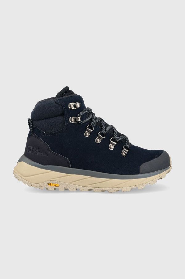 Jack Wolfskin Cipele Jack Wolfskin Terraventure Urban Mid za žene, boja: tamno plava