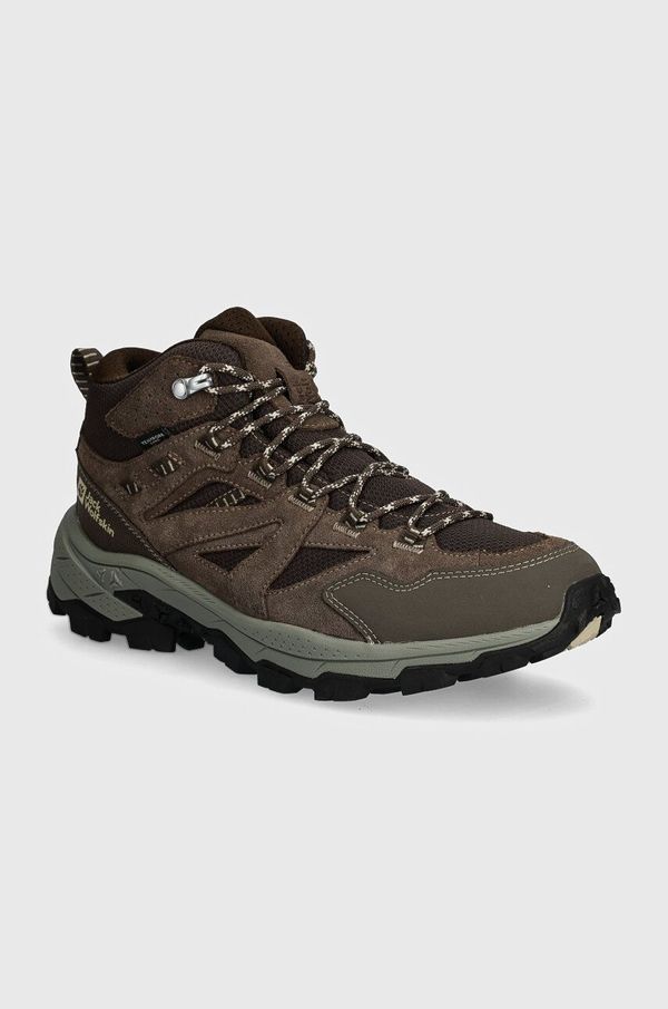 Jack Wolfskin Cipele Jack Wolfskin Vojo Tour Texapore za muškarce, boja: smeđa, A62072