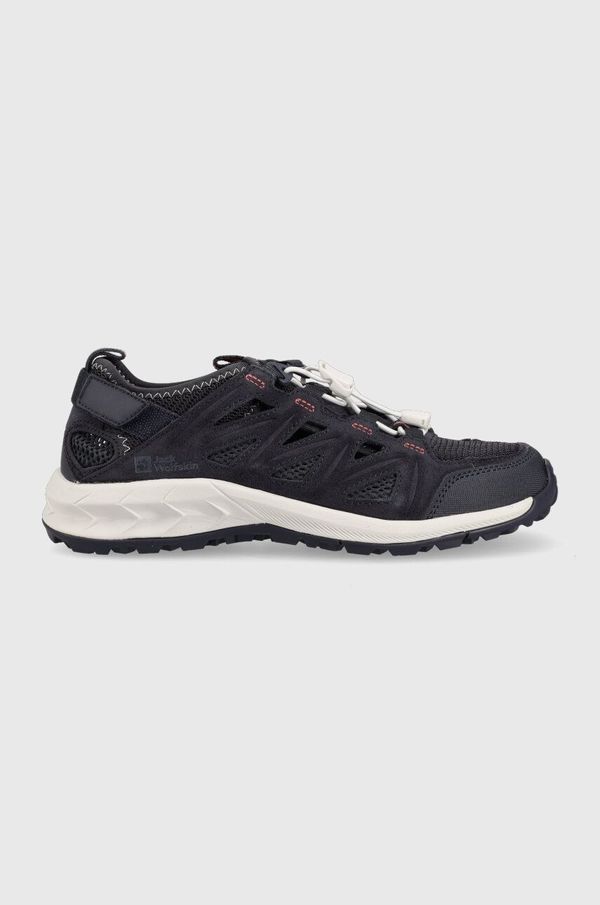 Jack Wolfskin Cipele Jack Wolfskin Woodland 2 Hybrid Low za žene, boja: tamno plava