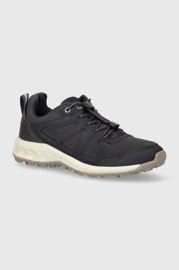 Jack Wolfskin Cipele Jack Wolfskin Woodland 2 Vent Low za žene, boja: crna