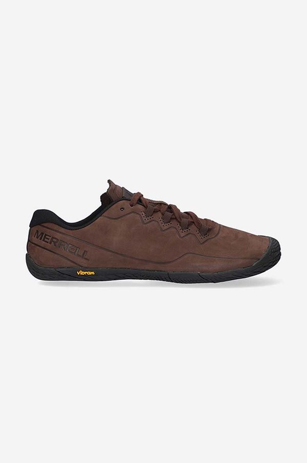 Merrell Cipele od brušene kože Merrell Vapor Glove 3 Luna Ltr J003227 za muškarce, boja: smeđa