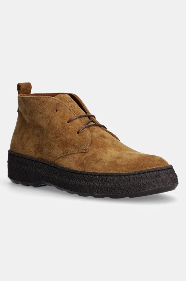 Polo Ralph Lauren Cipele od brušene kože Polo Ralph Lauren Aldis Chukka za muškarce, boja: smeđa, 812958779001