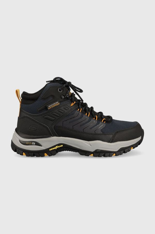 Skechers Cipele Skechers Arch Fit Dawson Raveno za muškarce, boja: tamno plava