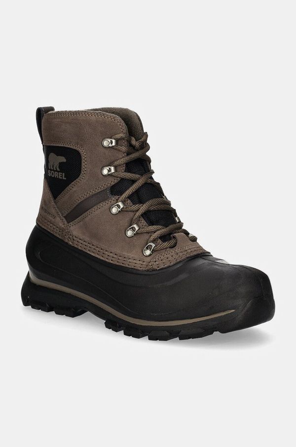 Sorel Cipele Sorel BUXTON LACE WP 24 za muškarce, boja: zelena, 2084901245