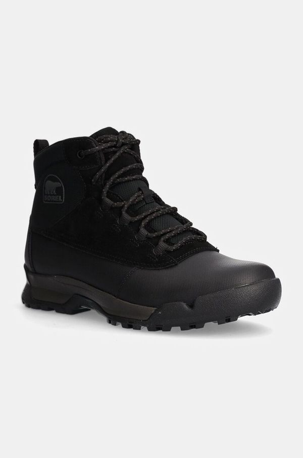 Sorel Cipele Sorel BUXTON LITE LACE PLUS WP za muškarce, boja: crna, 2084871010