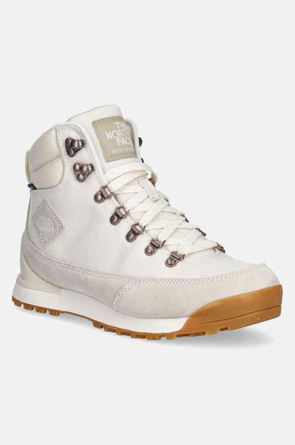 The North Face Cipele The North Face Back to Berkeley IV Textile Waterproof za žene, boja: bež, sa srednje toplom podstavom, NF0A8179WID1