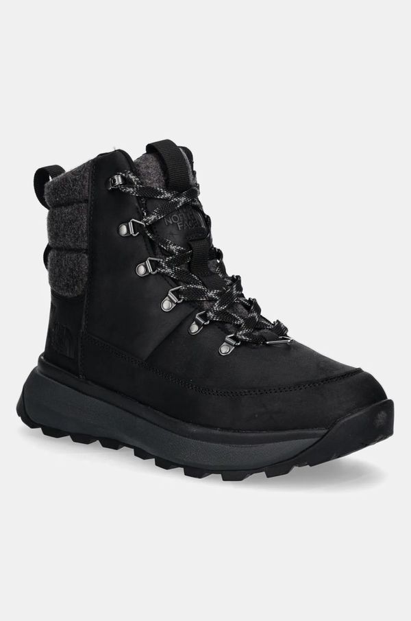 The North Face Cipele The North Face Bergen Leather boja: crna, NF0A8A9MKX71