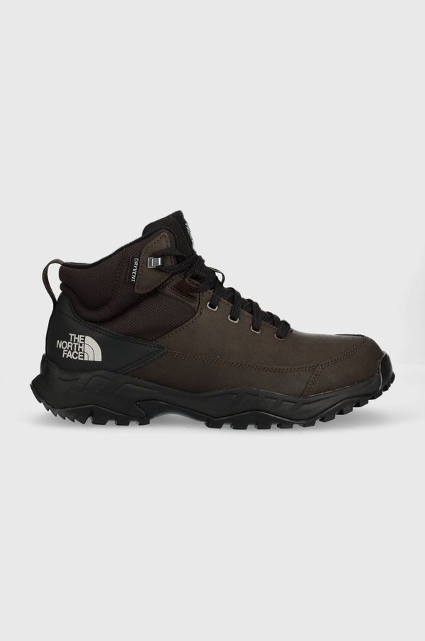 The North Face Cipele The North Face Storm Strike III WP za muškarce, boja: smeđa, s toplom podstavom