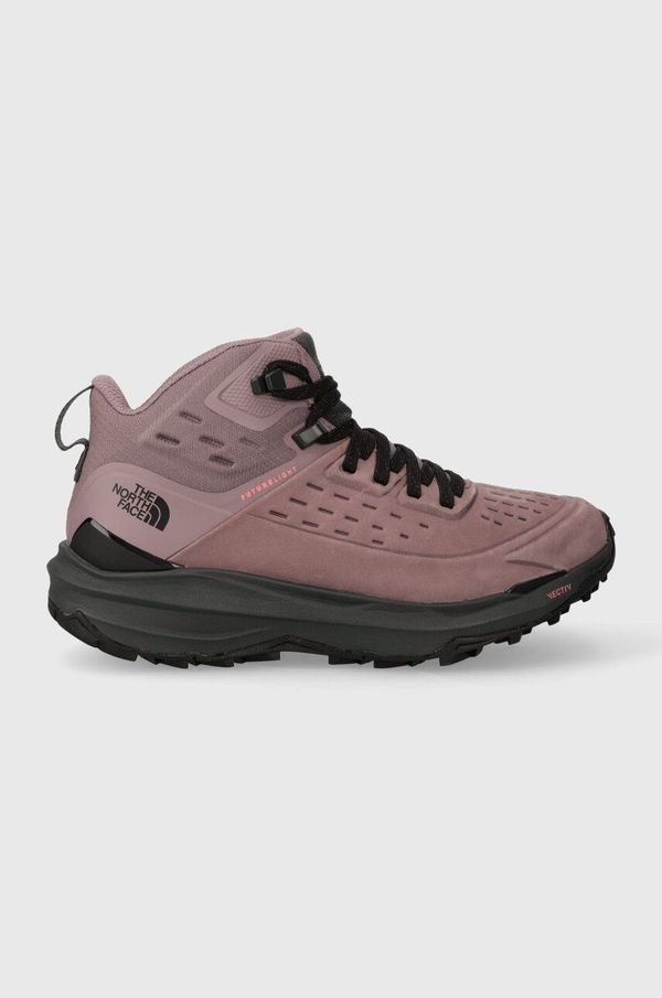 The North Face Cipele The North Face Vectiv Exploris 2 Mid Futurelight Leather za žene, boja: ljubičasta